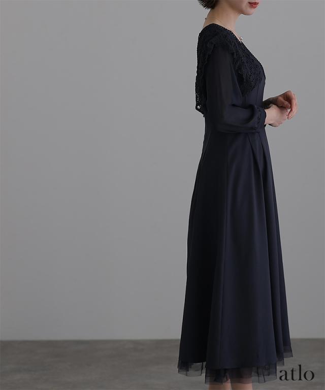 556231414 体型カバー フォーマルドレス ワンピース 結婚式 大きい