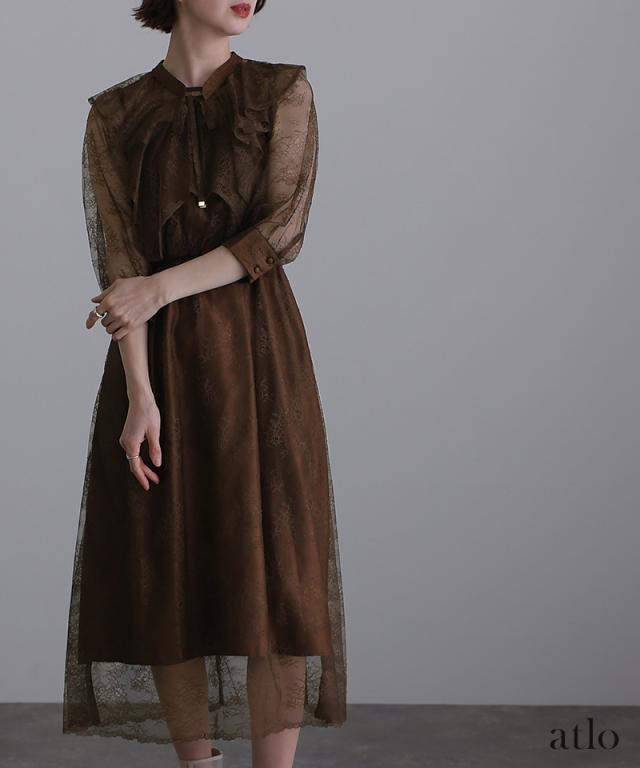 560222224 結婚式 ワンピース パーティードレス フォーマルドレス 大きいサイズ ドレス フォーマル お呼ばれ 体型カバー 小柄 韓国 小さいサイズ 顔合わせ 20代 30代 40代 50代 上品 春 夏 秋 冬 服装 服 二次会 50代 aライン 母親 2WAY 袖あり 袖付き 袖 総レース レース 560222224 結婚式 ワンピース パーティードレス フォーマルドレス