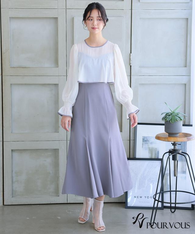 583231438 ワンピース 体型カバー フォーマルドレス 大きいサイズ 結婚