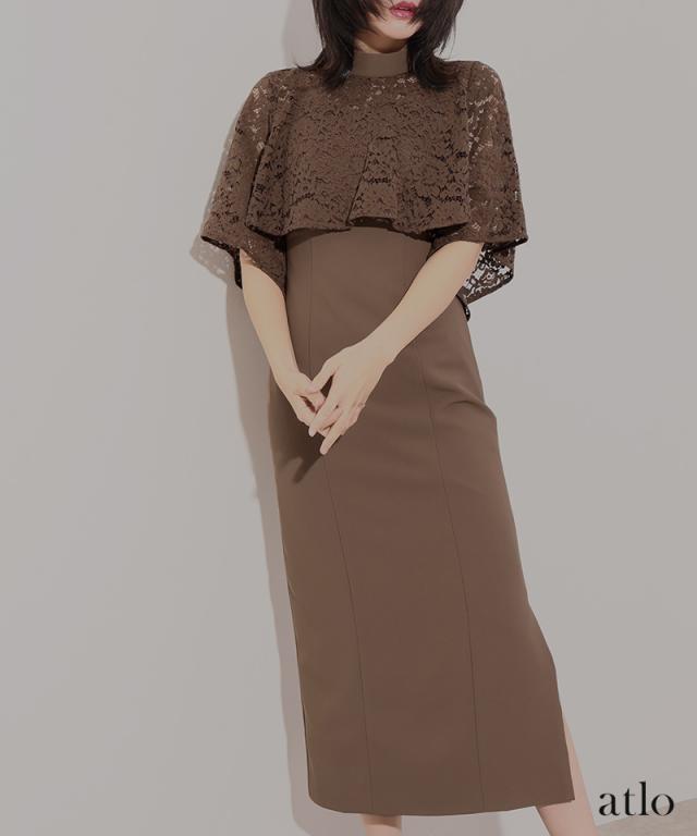 【低身長用サイズあり】体型カバー フォーマルドレス ワンピース 結婚式 小さいサイズ 大きいサイズ 小柄 ドレス 韓国 フォーマル 上品 20代 30代 40代 50代 お呼ばれ 顔合わせ パーティードレス 春 夏 秋 冬 服装 服 二次会 50代 aライン 母親 袖あり 袖付き 袖_15