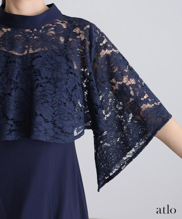 【低身長用サイズあり】体型カバー フォーマルドレス ワンピース 結婚式 小さいサイズ 大きいサイズ 小柄 ドレス 韓国 フォーマル 上品 20代 30代 40代 50代 お呼ばれ 顔合わせ パーティードレス 春 夏 秋 冬 服装 服 二次会 50代 aライン 母親 袖あり 袖付き 袖_17