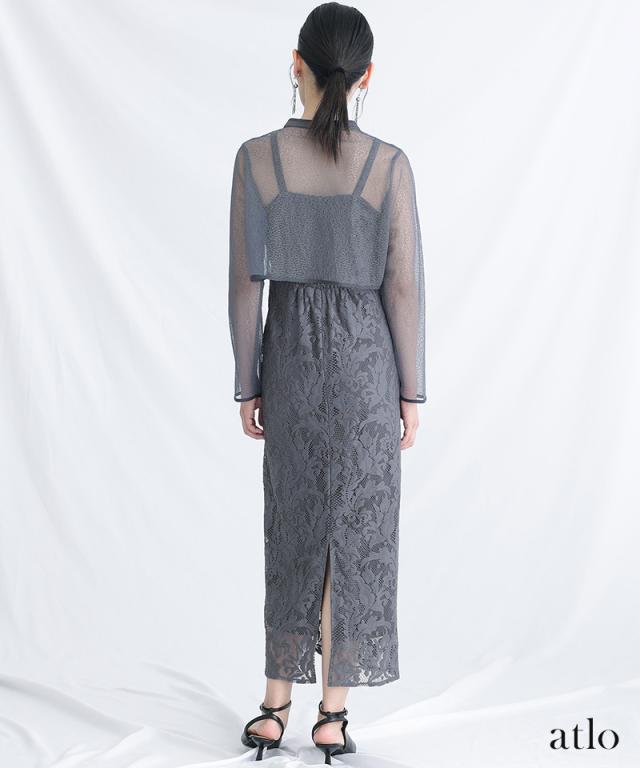 650231638 体型カバー フォーマルドレス ワンピース 結婚式 小さい