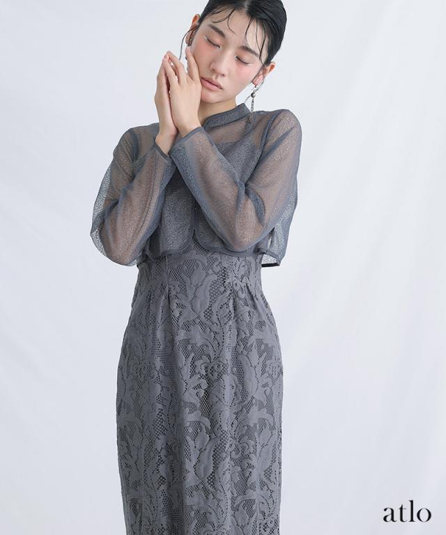 650231638 体型カバー フォーマルドレス ワンピース 結婚式 小さい