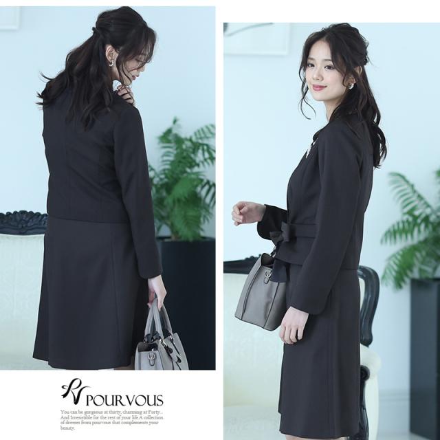 716211910 セレモニースーツ ママスーツ 卒業式 スーツ 母 40代 体型