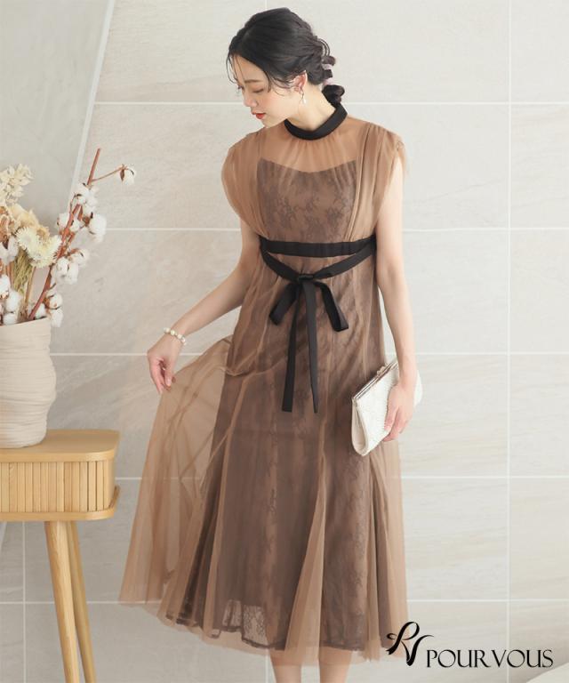 719231425 ワンピース 体型カバー フォーマルドレス 大きいサイズ 結婚式 小さいサイズ 韓国 パーティードレス 小柄 20代 30代 40代 50代 フォーマル ドレス お呼ばれ 上品 春 夏 秋 冬 顔合わせ ミセス 150 ノースリーブ ミモレ丈 ミディアム丈 膝下 フラワーレース ラメ 719231425 ワンピース 体型カバー フォーマルドレス 大きいサイズ 結婚