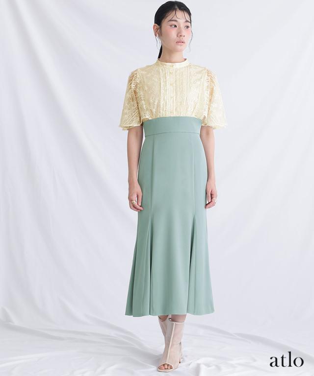 ワンピース 体型カバー フォーマルドレス 大きいサイズ 結婚式 小さいサイズ 韓国 パーティードレス 小柄 20代 30代 40代 50代 フォーマル ドレス お呼ばれ 上品 春 夏 秋 冬 顔合わせ ミセス 150 50代 袖あり 袖付き 袖 ミモレ丈 ミディアム丈 膝下 半袖 七分袖_12