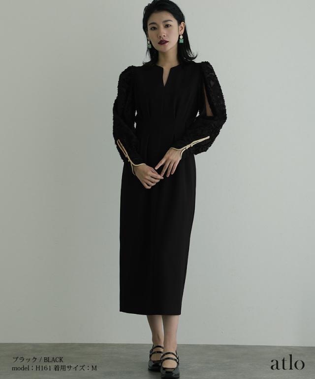 790231938 ワンピース 体型カバー フォーマルドレス 大きいサイズ 結婚