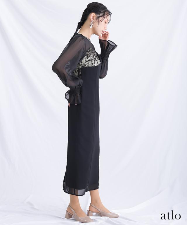 791231938 ワンピース 体型カバー フォーマルドレス 大きいサイズ 結婚