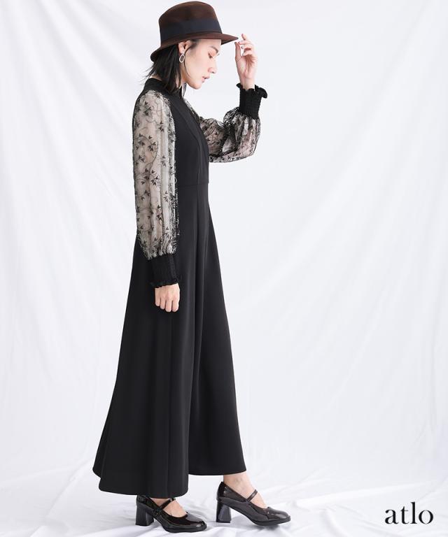 804231978 ワンピース フォーマルドレス 体型カバー 小さいサイズ 大きいサイズ 韓国 結婚式 20代 30代 40代 50代 小柄 ドレス お呼ばれ パーティードレス フォーマル 上品 顔合わせ 春 夏 秋 冬 服装 服 着痩せ 低身長 袖あり 袖付き 長袖 七分袖 ロング丈 マキシ 総レース 804231978 ワンピース フォーマルドレス 体型カバー 小さいサイズ