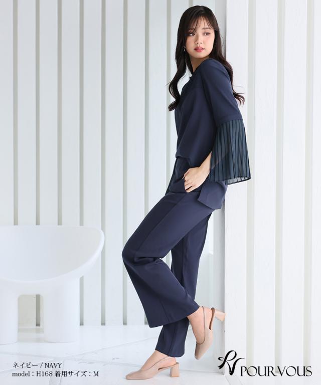 813232013 セットアップ パンツドレス 大きいサイズ パンツ フォーマル