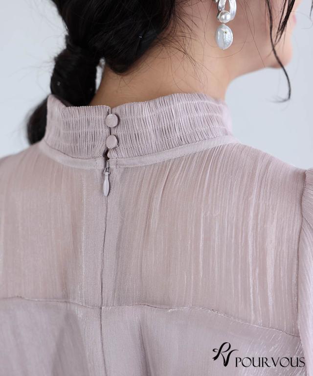 ワンピース フォーマルドレス 体型カバー 小さいサイズ 大きいサイズ 韓国 結婚式 20代 30代 40代 50代 小柄 ドレス お呼ばれ パーティードレス フォーマル 上品 顔合わせ 春 夏 秋 冬 服装 服 着痩せ 低身長 袖あり 袖付き ミモレ丈 ミディアム丈 膝下_18