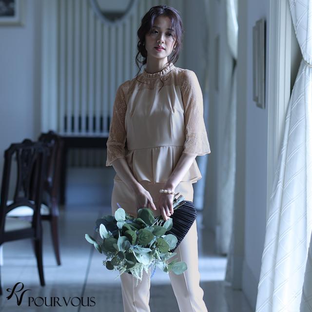 842212020 パンツドレス コンビネゾン セットアップ かっこいい パンツ