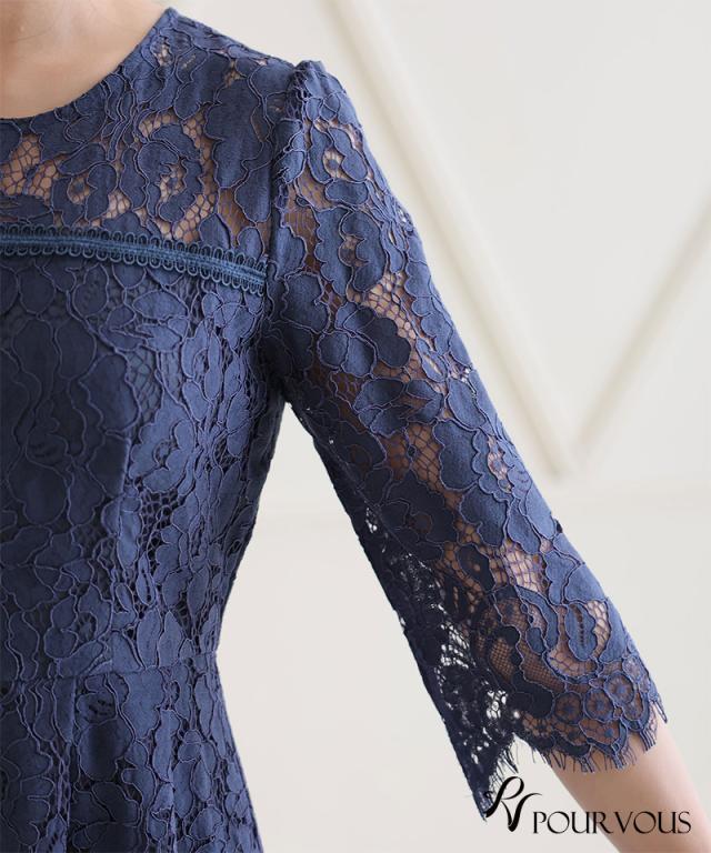 933241113 ワンピース 体型カバー フォーマルドレス 大きいサイズ 結婚