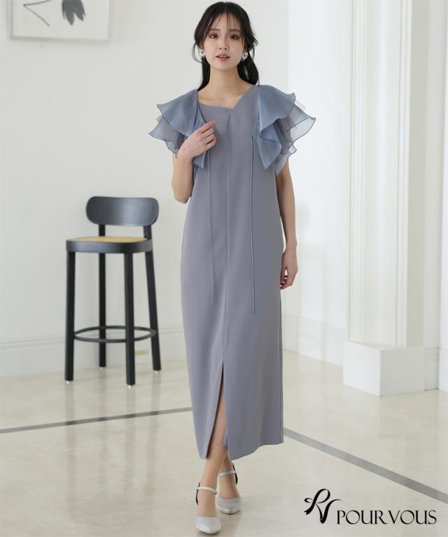 944241378 ワンピース 体型カバー フォーマルドレス 大きいサイズ 結婚式 小柄 小さいサイズ ドレス 韓国 フォーマル パーティードレス 20代 30代 40代 50代 お呼ばれ 上品 顔合わせ 春 夏 秋 冬 944241378 ワンピース 体型カバー フォーマルドレス 大きいサイズ 結婚