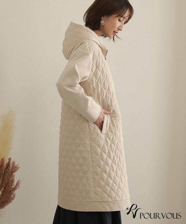 983212217 キルティングコート コート アウター スプリングコート