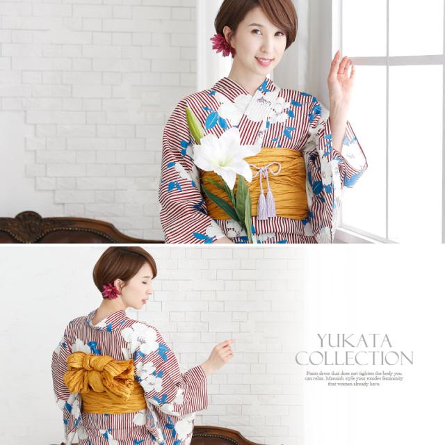 yu042 レトロ 4点セット セット 浴衣 浴衣セット レトロモダン浴衣