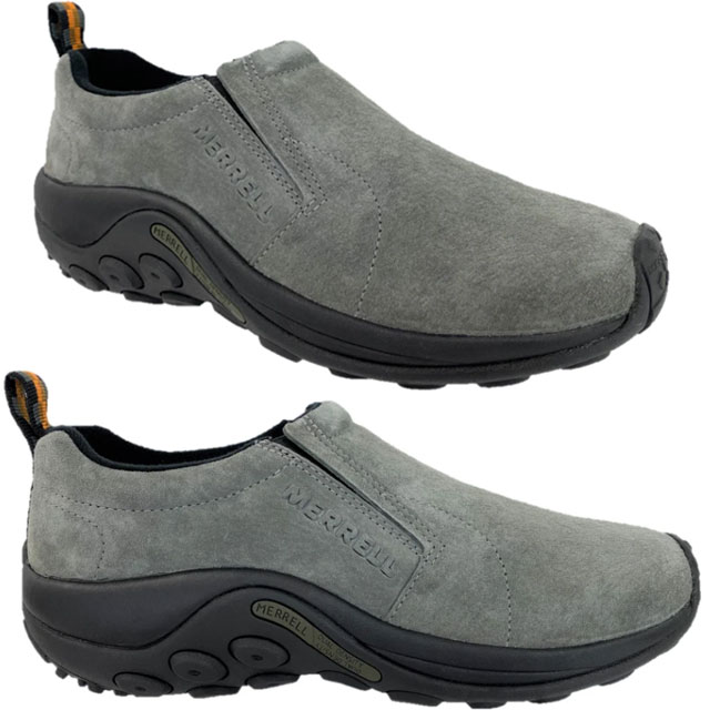 送料無料 メレル MERRELL メンズ スリッポン ジャングルモック カジュアルシューズ モックシューズ アウトドア 撥水 軽量 定番 靴 ピューター J60805_1