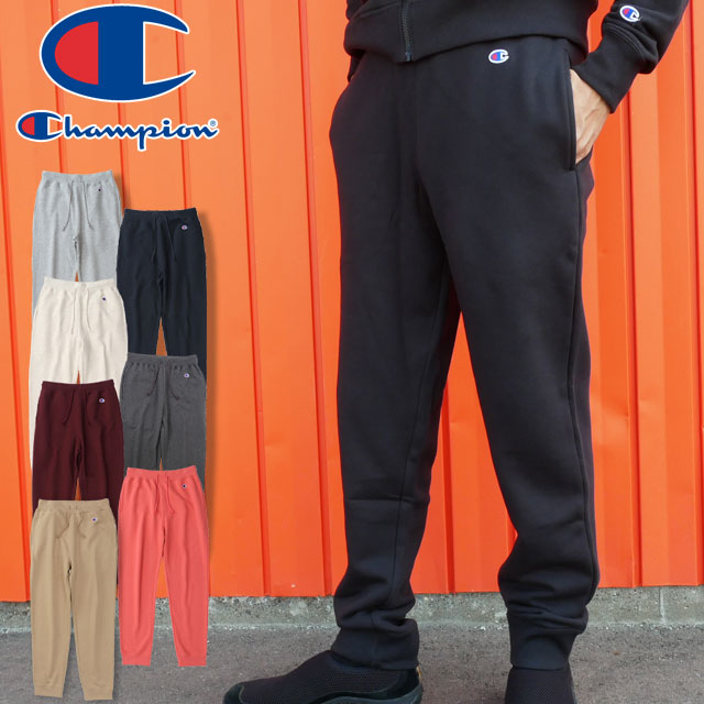 メンズ 長ズボン チャンピオン Champion C3 Q2 アパレル スウェットパンツ ベーシックスウェット ジョガーパンツ タイト スリム カジュの通販はau Pay マーケット シューマートワールド