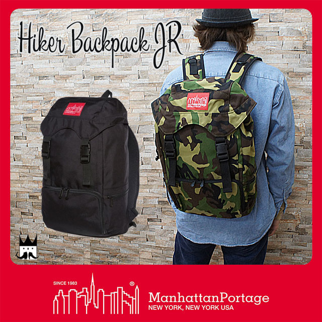送料無料 メンズ レディース バックパック マンハッタンポーテージ Manhattan Portage MP2123 ハイカー リュックの通販は