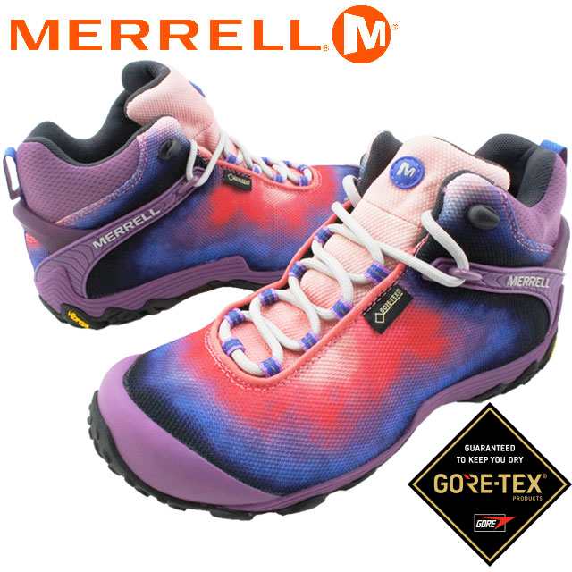 送料無料 レディース トレッキングシューズ ゴアテックス メレル Merrell J カメレオン7 ストーム ミッド ハイキングシューズ 防水 の通販はau Pay マーケット シューマートワールド