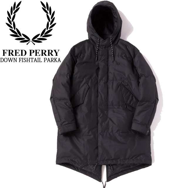 送料無料 メンズ ダウンパーカー フレッドペリー FRED PERRY F2565