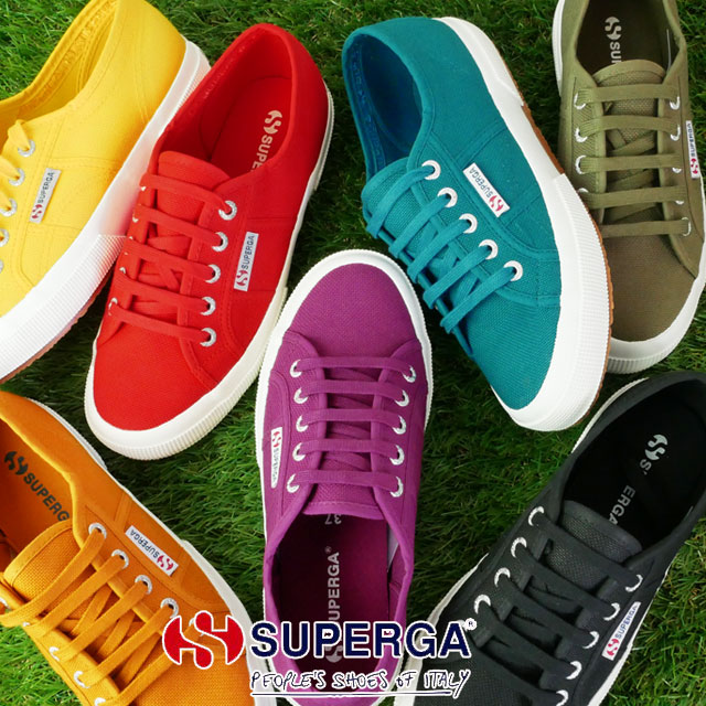 送料無料 レディース ユニセックス スニーカー ローカット スペルガ SUPERGA S000010 カジュアルシューズ キャンバス 定番