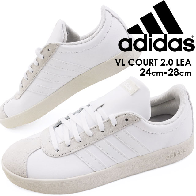 送料無料 メンズ スニーカー ローカット アディダス Adidas Vl 2 0 Lea F コート スケートボード スケボー カジュアルシューズ ホワの通販はau Pay マーケット シューマートワールド