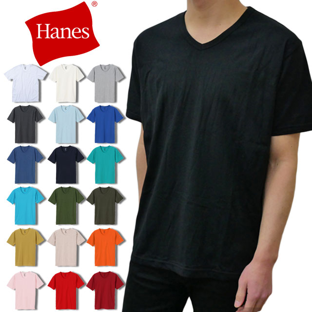 メンズ レディース ユニセックス Tシャツ 半袖 ヘインズ Hanes Hm1 P102 Vネックtシャツ アンダーウェア ティーシャツ カットソー トップの通販はau Pay マーケット シューマートワールド