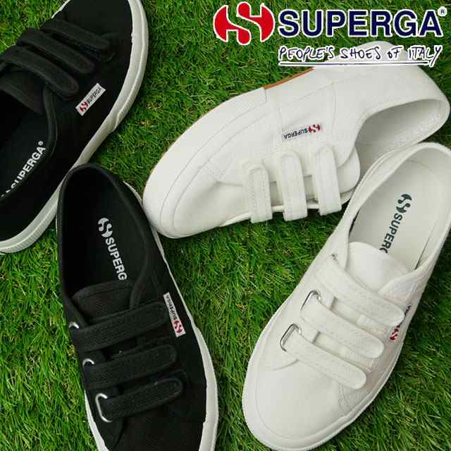 送料無料 メンズ レディース 男女兼用 ユニセックス スニーカー ローカット スペルガ SUPERGA 2750 COT3STRAPU 901 F83 S00BN20 ベルクロ