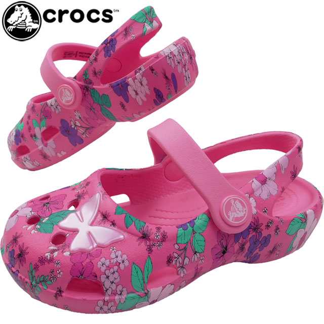 キッズ ジュニア 女の子 サンダル フラットシューズ クロックス Crocs K 6364 子供靴 クラシックチャーム メリージェーン カジュアル の通販はau Pay マーケット シューマートワールド