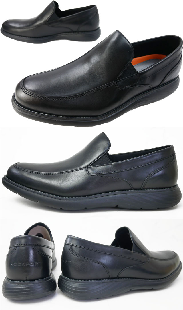 送料無料 メンズ スリッポン ビジネスシューズ ローファー 人気 流行 Rockport Ch98 ロックポート 紳士靴 本革 レザーシューズ 黒 ブラの通販はau Pay マーケット シューマートワールド