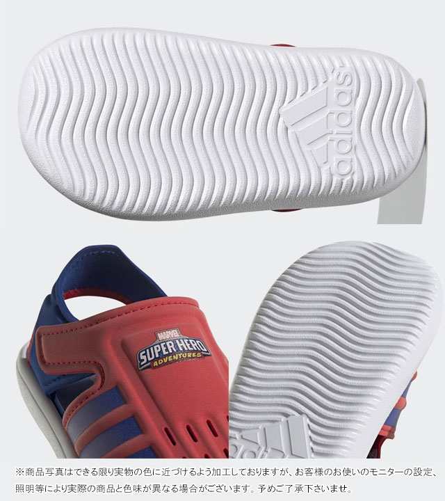 キッズ ベビー 男の子 サンダル 人気 流行 Adidas Marvel Fy42 アディダス 子供靴 マーベル コラボ スパイダーマン ウォーターサンダルの通販はau Pay マーケット シューマートワールド