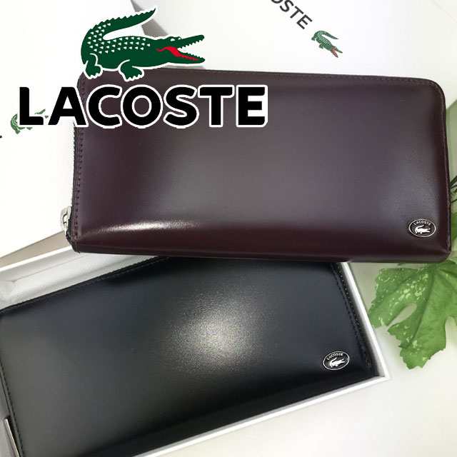 送料無料 メンズ レディース 長財布 人気 流行 定番 LACOSTE NH1200K