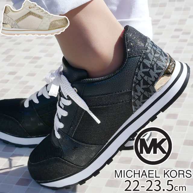 送料無料 キッズ ジュニア SS 春夏 新作 2022 春新作 夏新作 スニーカー ローカット 人気 流行 定番 MICHAEL MICHAEL KORS MK100333C MK1