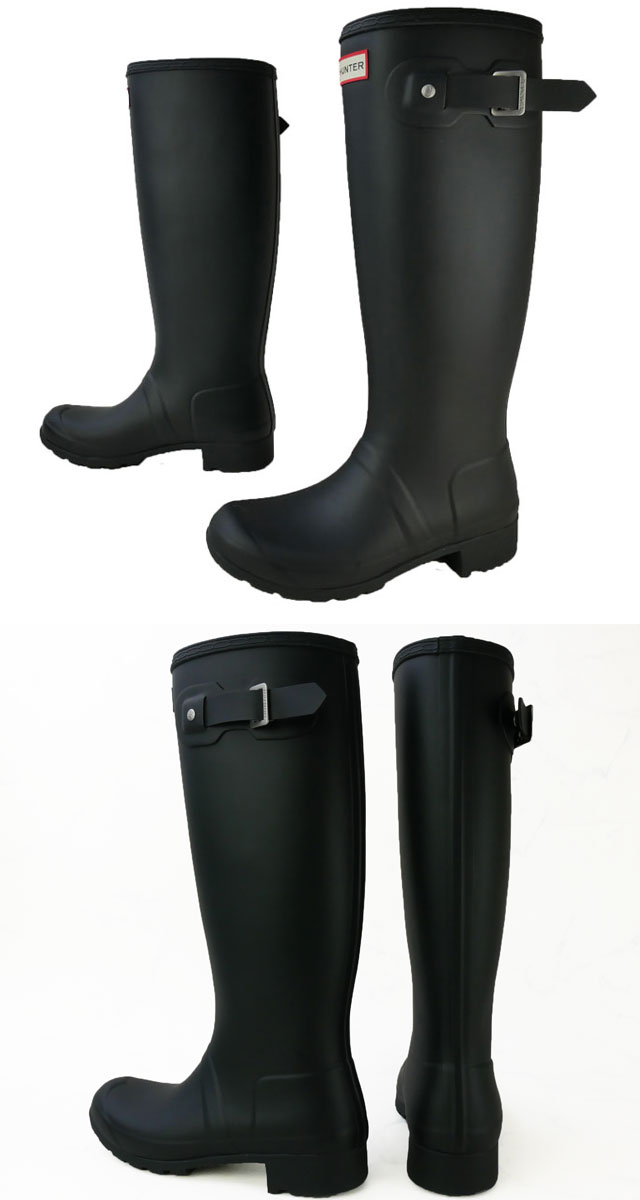 送料無料 レディース SS 春夏 新作 2022 春新作 夏新作 レインシューズ ロングブーツ 長靴 人気 流行 定番 HUNTER WFT2210RMA レインブーツ オリジナルツアー ラバーブーツ 防水 パッカブル 折り畳み可能 雨 ブラック 黒 送料無料 レディース SS 春夏 新作 2022 春新作 夏新作 レインシューズ