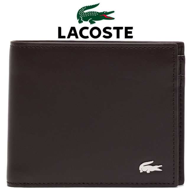 送料無料 メンズ レディース SS 春夏 新作 2022 春新作 ウォレット 財布 人気 流行 定番 LACOSTE NH1112 ラコステ 2つ折り財布 カード IC