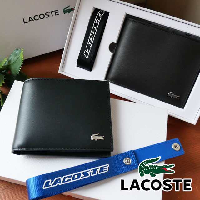 送料無料 メンズ レディース FW 秋冬 新作 2022 秋新作 冬新作 札入れ 人気 流行 定番 LACOSTE NH4012F NH4012FG 二つ折りウォレット レの通販は