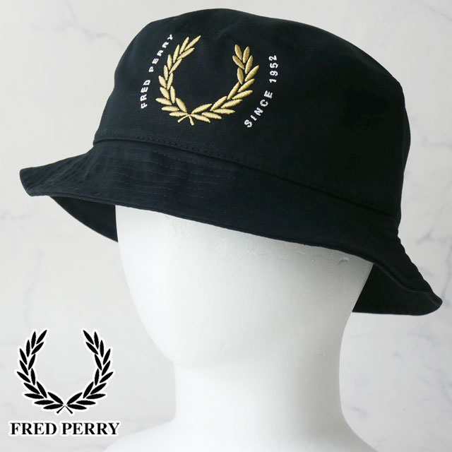 送料無料 メンズ レディース FW 秋冬 新作 冬新作 帽子 人気 流行 定番 2022 2023 FRED PERRY HW4633 102 ローレルリース キャンバス バ