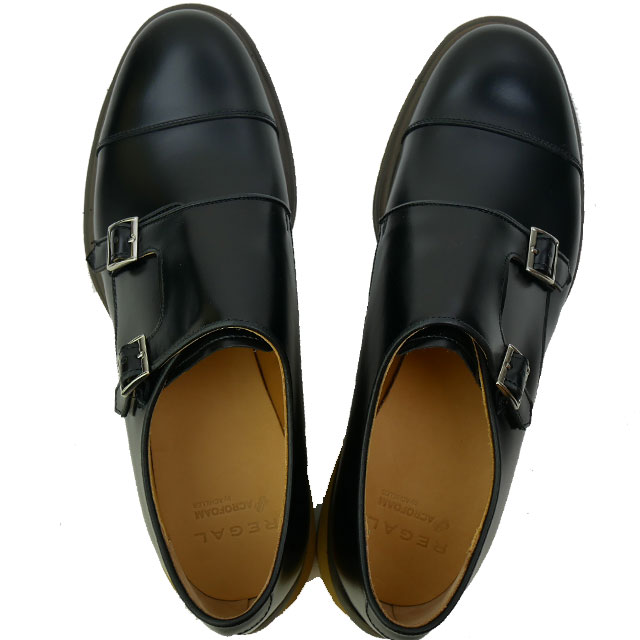 送料無料 メンズ FW 秋冬 新作 冬新作 ビジネスシューズ フォーマル 人気 流行 定番 2022 2023 REGAL 82WR ダブルモンクストラップ ビジカジ 革靴 紳士靴 ワイズ2E ドレスシューズ カジュアルシューズ ブラック 黒 メイドインジャパン 日本製 送料無料 メンズ FW 秋冬 新作 冬新作 ビジネスシューズ フォーマル
