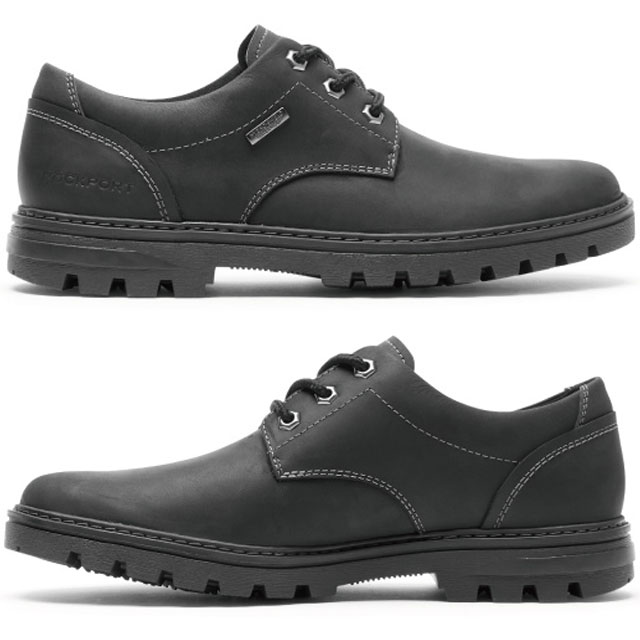 送料無料 メンズ SS 春夏 新作 春新作 夏新作 オックスフォードシューズ 人気 流行 定番 2023 ROCKPORT OX CI6154 CI6153 ロックポート カジュアルシューズ ウェザー オア ノット プレーン トゥ 防水 革靴 紳士靴 レザーシューズ ビジカジ ブラック 黒 タン