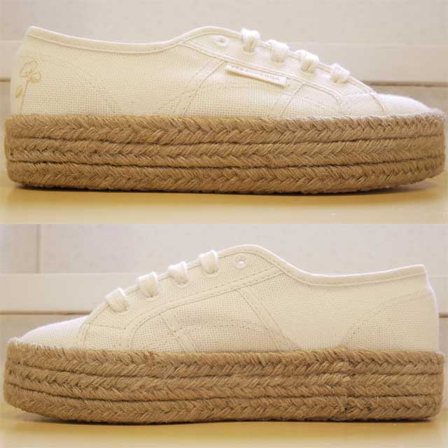 送料無料 レディース SS 春夏 新作 春新作 夏新作 スニーカー 人気 流行 定番 2023 SUPERGA 2730 S3123UW A1E BEIGE RAW-ORANGE APRICOT スペルガ ロープ オーガニック エンブロイダリー キャンバススニーカー エスパドリーユ ベージュ_2