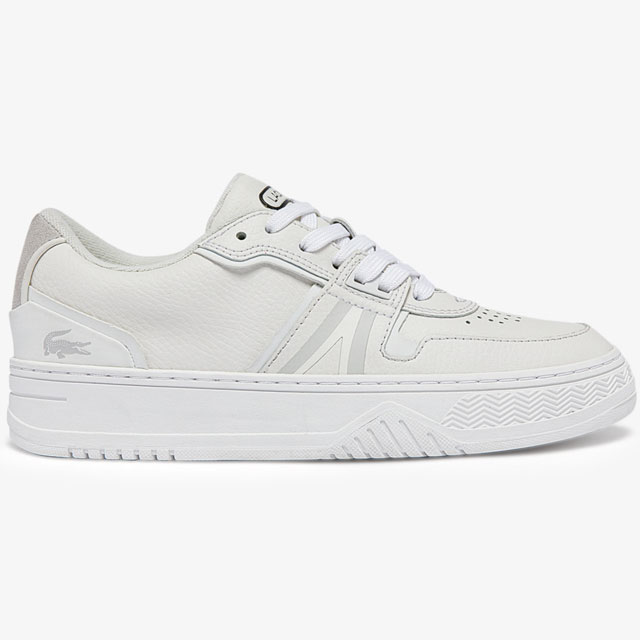 送料無料 スニーカー レディース SS 春夏 新作 春新作 夏新作 人気 流行 定番 2023 LACOSTE L001 0321 1 SFA 65T ラコステ カジュアルシューズ レザースニーカー ホワイト/オフホワイト 白 靴_1