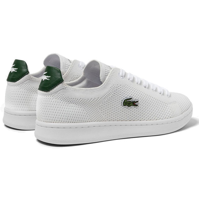 送料無料 スニーカー レディース SS 春夏 新作 春新作 夏新作 人気 流行 定番 2023 LACOSTE CARNABY PIQUEE 123 1 SFA 082 ラコステ カジュアルシューズ 鹿の子ニット ホワイト/グリーン 白 紐靴_2
