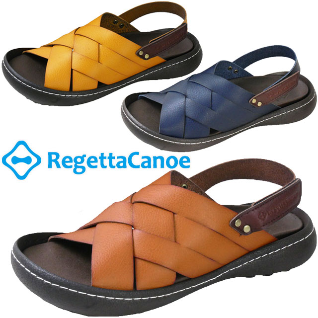 送料無料 コンフォートサンダル サンダル レディース SS 春夏 新作 春新作 夏新作 人気 流行 定番 2023 RegettaCanoe CJNT1000 リゲッタカヌー 手染め 編み込み バックストラップ ライトブラウン マスタード ネイビー メイドインジャパン 日本製 靴の通販は