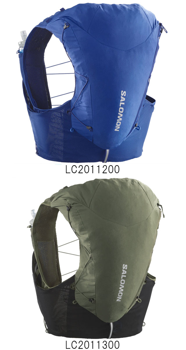 送料無料 ランニングベスト メンズ レディース ユニセックス SS 春夏 新作 春新作 夏新作 人気 流行 定番 2023 SALOMON ADV 12 12L LC2011200 LC2011300 BAG サロモン スキン アウトドア トレイルランニング フラスク付 バッグ バック トレラン マラソン 登山