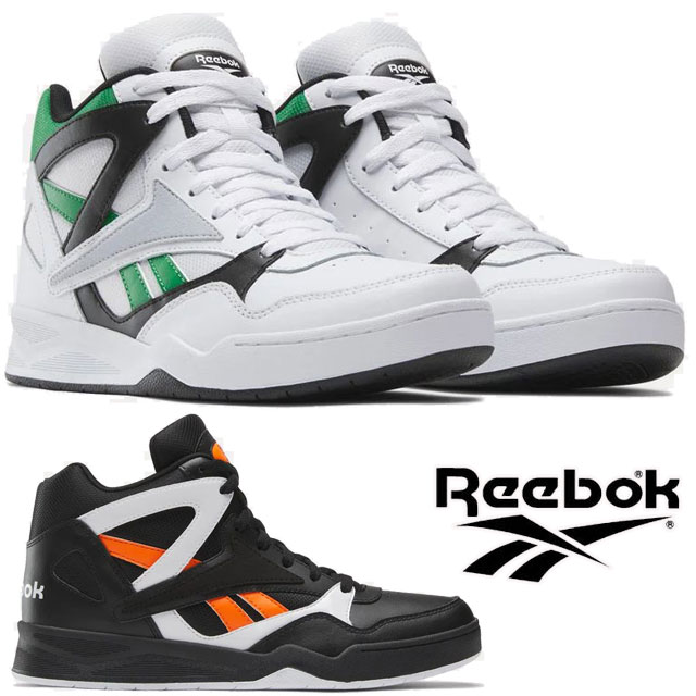 激レア　美品　Reebok バスケットシューズ ブラック/ホワイト　27.5 送料無料 スニーカー バスケットシューズ 運動靴 メンズ FW 秋冬
