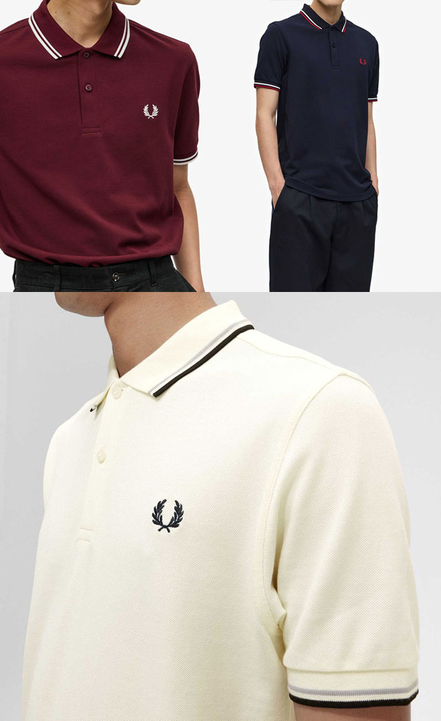 大人気　M3600 フレッドペリー　ポロシャツ　半袖　S ライトブルー　ホワイト Amazon | (フレッドペリー) FRED PERRY ポロシャツ Sサイズ