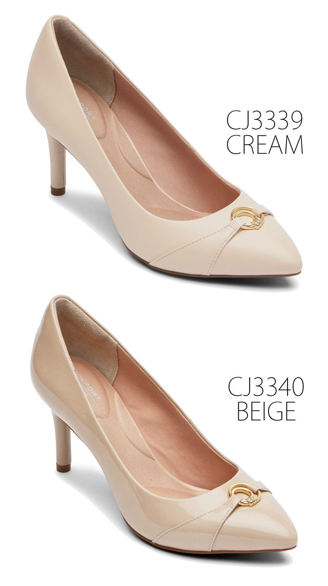 送料無料 パンプス レディース FW 秋冬 新作 秋新作 冬新作 人気 流行 定番 2023 ROCKPORT 75mm CJ3339 CJ3340 ロックポート トータルモーション ポインティ トゥ ヒール オーナメントパンプス ドレスパンプス ポインテッドトゥ ハイヒール パテント クリーム ベージュ 靴 送料無料 パンプス レディース FW 秋冬 新作 秋新作 冬新作 人気 流行