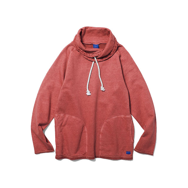 送料無料 トレーナー 長袖 メンズ レディース FW 秋冬 新作 秋新作 冬新作 人気 流行 定番 2023 Good On GOBW1305 グッドオン スウェット ロールネック スエット トップス ハイネック タートルネック カットソー コットン 裏起毛 ウェア アパレル 服 日本製 赤