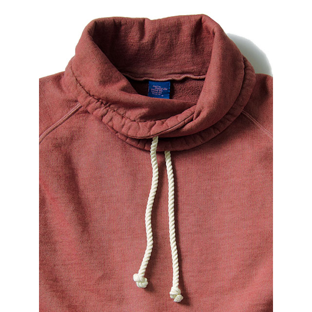 送料無料 トレーナー 長袖 メンズ レディース FW 秋冬 新作 秋新作 冬新作 人気 流行 定番 2023 Good On GOBW1305 グッドオン スウェット ロールネック スエット トップス ハイネック タートルネック カットソー コットン 裏起毛 ウェア アパレル 服 日本製 赤